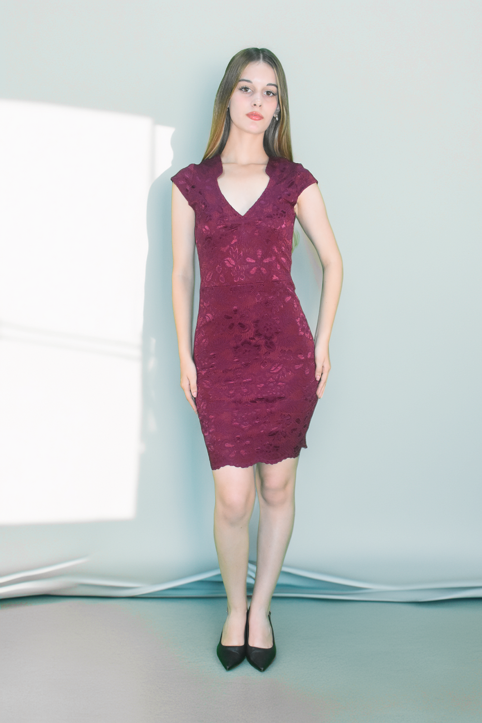 Vestido Bordeado - Imagen 3